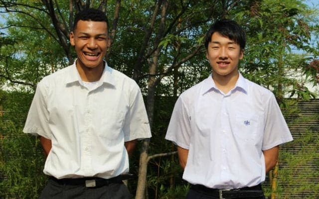 『スラムダンク奨学金』のリアル桜木花道とリアル流川楓、ホール百音アレックスと小林良がアメリカ挑戦に向け抱負を語る