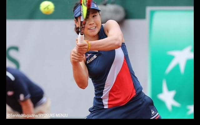 日比野菜緒がワン・ヤファンに快勝で今季2度目の決勝進出 [江西オープン]