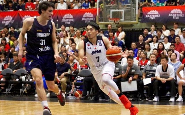 新体制となった日本代表での初戦、勝負の第4クォーターでフル出場した篠山竜青だが「むしろ危機感のほうが大きいです」