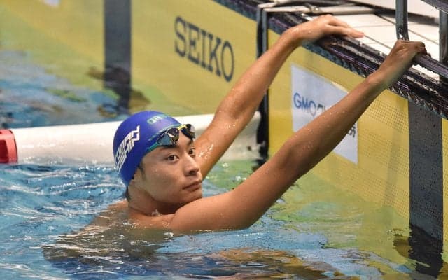 入江陵介、背泳ぎ200ｍで7位「まだ力不足」…松田丈志がエール「めっちゃ応援してる」