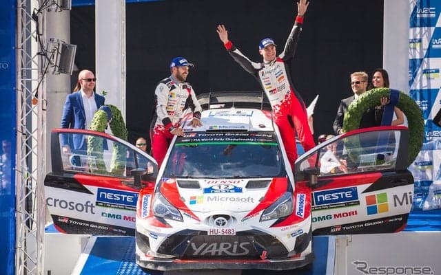 【WRC 第9戦】トヨタが今季2勝目!!  母国フィンランドで26歳のラッピが初優勝を飾る