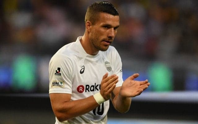 【THE ATHLETE】2発デビューのポドルスキ、証明した左足の価値とプレッシャーを楽しむ余裕