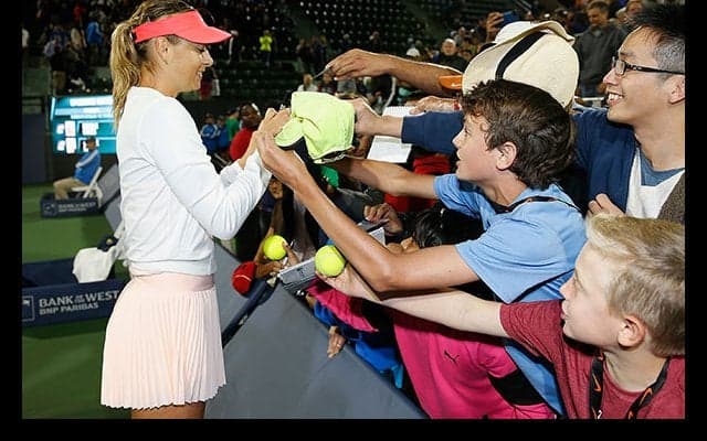 シャラポワがアメリカで2015年以来の公式戦勝利「アメリカはもっとも故郷に近い場所」 [バンク・オブ・ザ・ウェスト・クラシック]