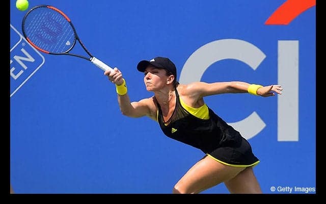 世界2位ハレプが疲労骨折から復帰のスティーブンスを倒して2回戦へ [シティ・オープン]