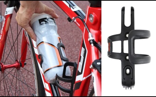 右・左利きの両方に対応する左右非対称「マルチユースボトルケージ」発売