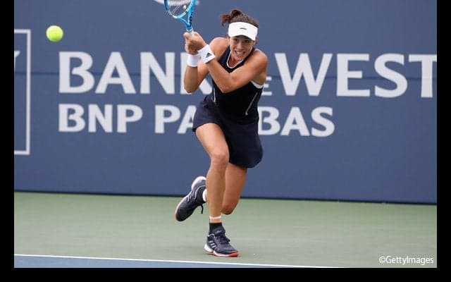 ウィンブルドン女王のムグルッサがコニュを圧倒し準決勝へ [バンク・オブ・ザ・ウェスト・クラシック]