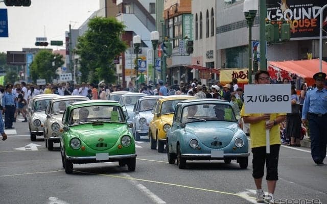 スバル 360 が生誕の地でパレード…いせさきまつり 2017