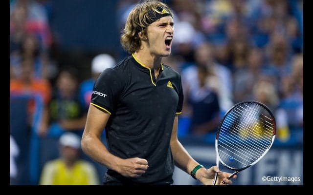 20歳のズベレフとアンダーソンが決勝進出、ソックはコートの状態を批判 [シティ・オープン]