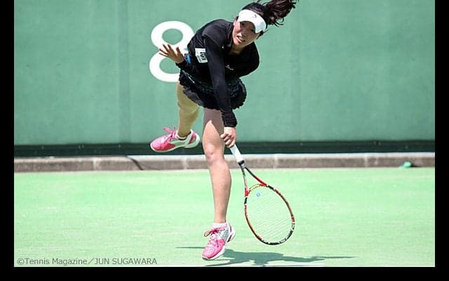 女子シングルス8強は6名が2年生 [南東北インターハイ]