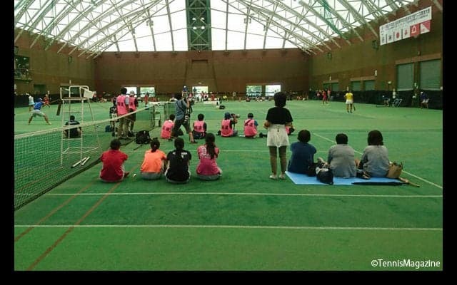 大会最終日、男女シングルス決勝、男女ダブルス決勝（13時30分現在） [南東北インターハイ]