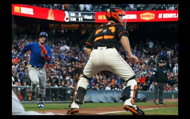 【MLB】カブス若手、“あの球場”でランニング弾　阻止狙った外野手の“鬼肩”も話題に