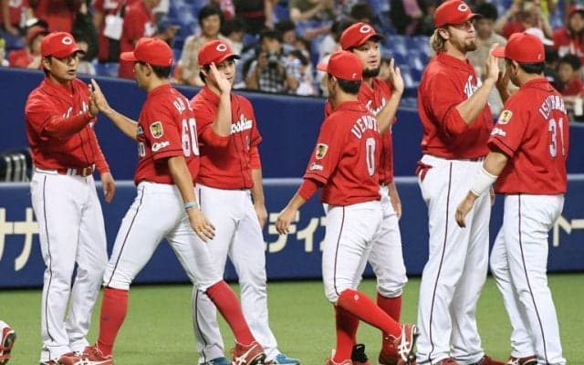 1対1で引き分け…広島東洋に球団最速で優勝マジック33点灯！