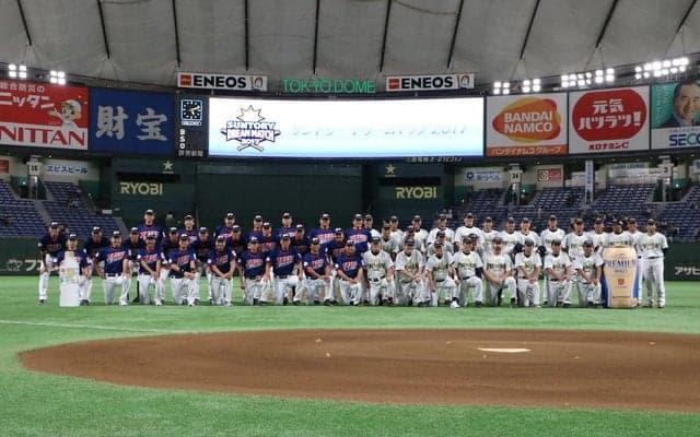 桑田がショート？侍ジャパン稲葉監督がピッチャー？…珍采配続出のサントリードリームマッチ