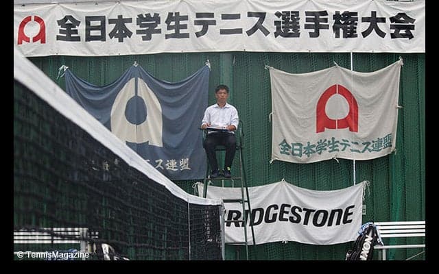 本戦2日目、男女シングルス1回戦、男子ダブルス1回戦結果 [インカレ]