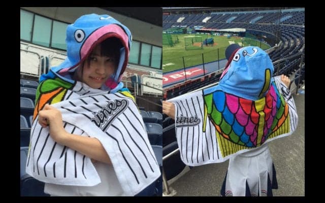 ロッテ「謎の魚」の「フード付きタオル」発売へ　「色んな使い方ができそう」