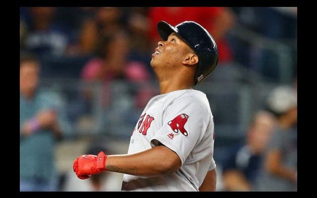 【MLB】レ軍20歳新星の剛球撃ちに敵地騒然　チャプマンは左打者に6年ぶり2度目の被弾