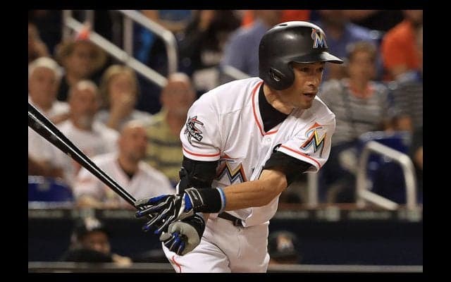 イチロー遊ゴロ、スタントンは5戦連続43号で球団新記録、チームは4連勝