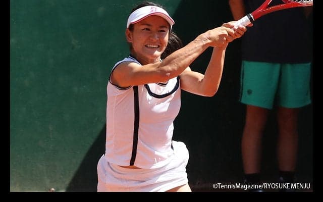 青山修子／ユラクがコンビ初勝利で2回戦へ [ウェスタン＆サザン・オープン]