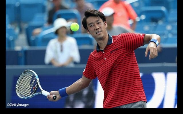 杉田祐一が世界16位のソックを破る金星で2年連続初戦突破 [ウェスタン＆サザン・オープン]