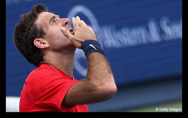 故障者と番狂わせ続出、デル ポトロがベルディヒを、杉田がソックを下す [ウェスタン＆サザン・オープン]