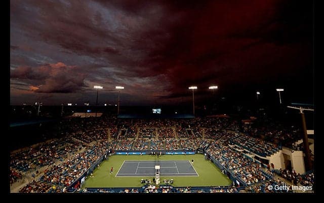 ナダル、プリスコバの試合は雨天順延に [ウェスタン＆サザン・オープン]