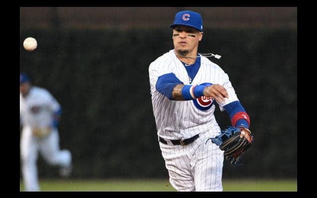 カブス内野手が171キロ打球を驚愕キャッチ　会場スタンディングオベーション