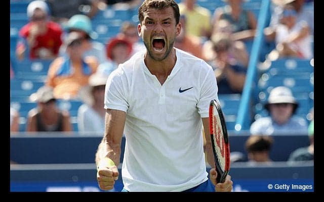 決勝はディミトロフとキリオス [ウェスタン＆サザン・オープン]