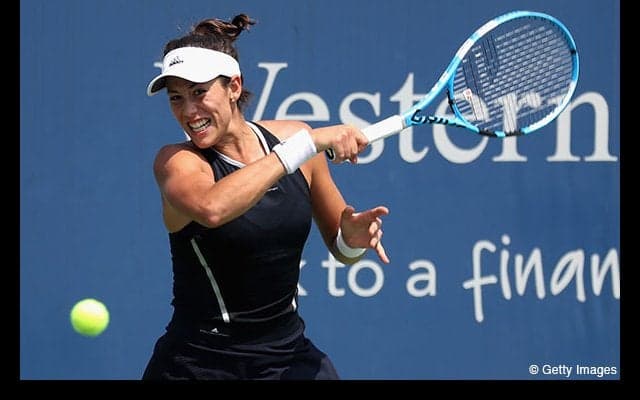 ムグルッサが世界1位プリスコバを倒し、女王の座を狙うハレプと対戦へ [ウェスタン＆サザン・オープン]