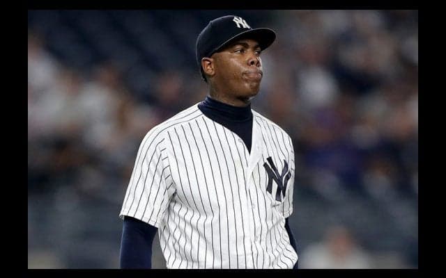 チャップマンが守護神から解任と米報道、4試合連続失点で監督苦渋の決断