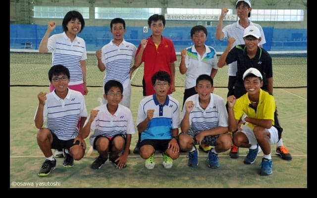 男子団体はエスコラピオス学園海星（三重）が初優勝 [第44回全中]