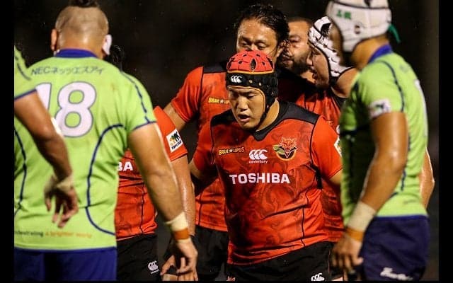  東芝ブレイブルーパス3年目　金寛泰がトップリーグ初キャップ 