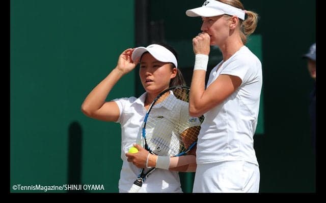 ウィンブルドン4強の二宮真琴／ボラコバは初戦突破ならず [コネチカット・オープン]