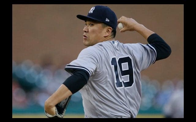 田中将大がDL復帰後初戦で7回6安打3失点の力投、大量援護で9勝目の権利