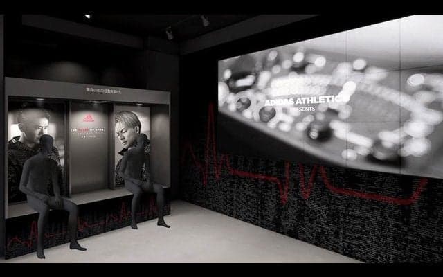 アディダス、香川真司、山田哲人らアスリートの心音を体感できる「PULSE ROOM」開催
