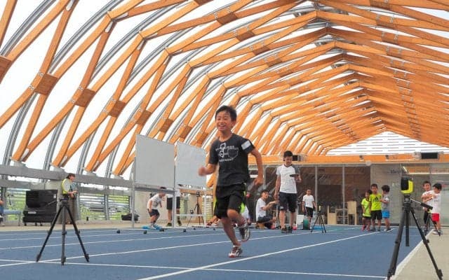 子どもに向いているスポーツはどれ？最新機器で測定し判定してくれる「スポーツ能力測定会」が豊洲で開催