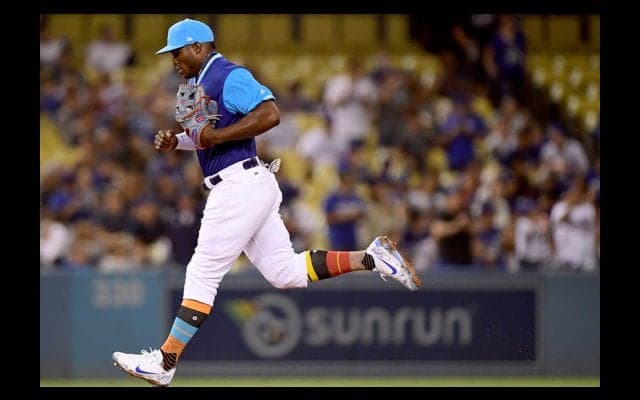 “荒馬”プイグが野性味溢れる走塁披露、単打性打球も攻めて二塁→三塁へ
