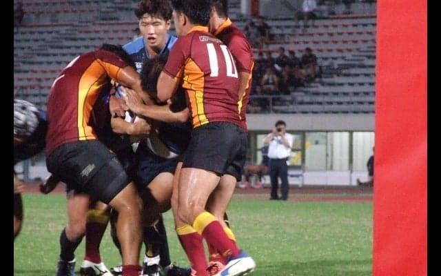  九州電力が32－17で韓国電力を退ける　日韓親善試合 