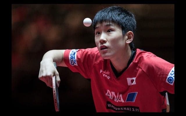 卓球ツアー史上最年少優勝の張本智和が楽天で始球式「僕は楽天の大ファン」