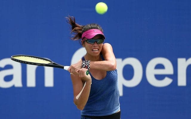 グランドスラム初出場の江口実沙は、プリスコバに完敗[全米オープン]