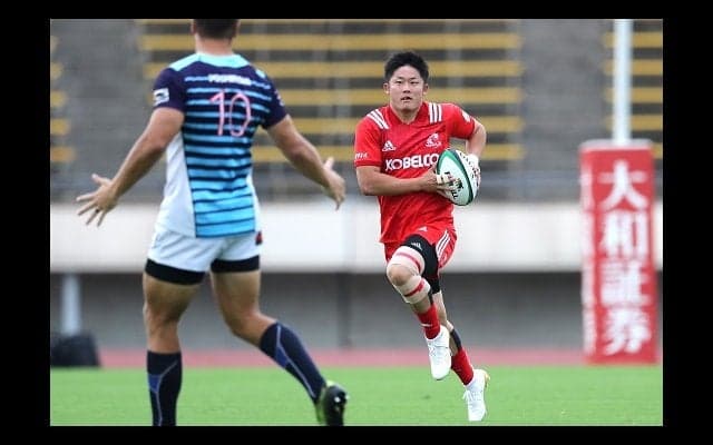  悔しさを成功に変える。神戸製鋼コベルコスティーラーズ WTB清水晶大 