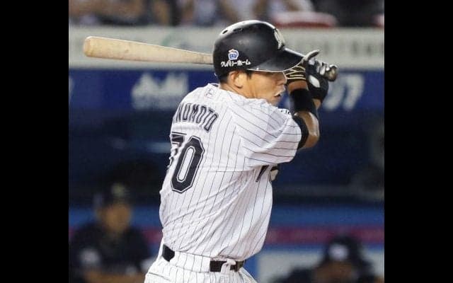 恩返しのタイムリー！千葉ロッテの猪本がプロ初打点をマーク！