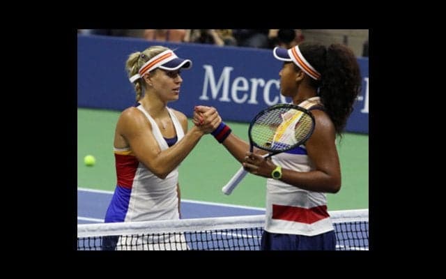 どちらがシードなのか。大坂なおみ、全米OPで元女王ケルバーに圧勝