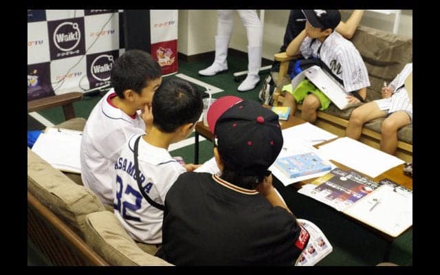 「じょぶちゃれ」参加でパ・リーグTVが身近に　野球メディアの仕事を体験