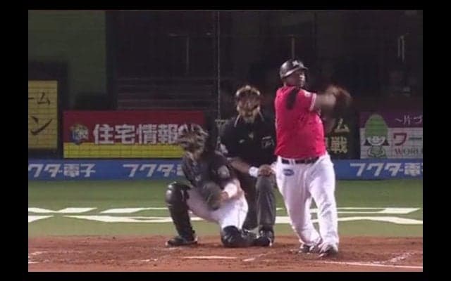 HR量産態勢のロッテ・ペーニャ、来季も日本で？　「フルで戦いたい気持ちある」