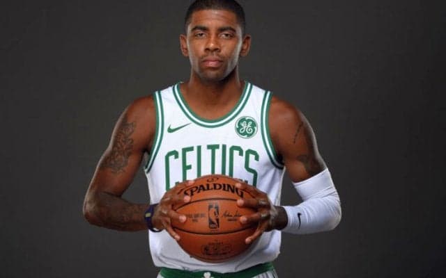 セルティックスの一員となったカイリー・アービングが入団会見「ここにいることができてうれしいし、感謝しているよ」