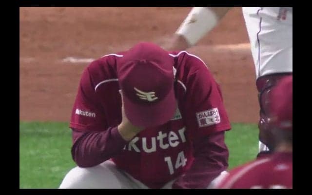 涙の楽天則本「勝ちたかった…」　8回ゼロ行進も、9回サヨナラ打で10連敗