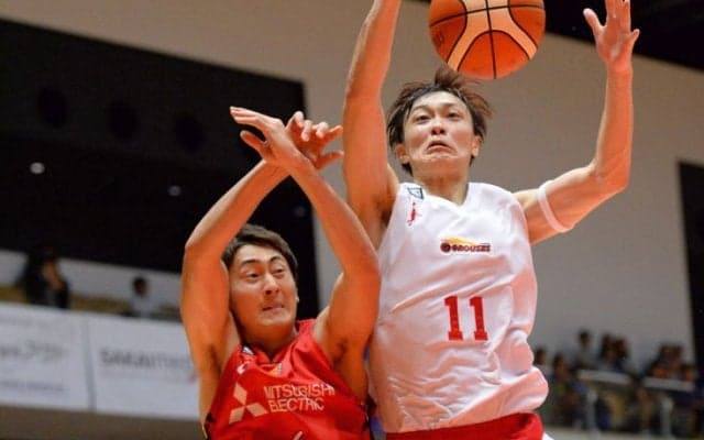 混戦を突き破る宇都直輝の強気なプッシュ、富山グラウジーズが名古屋ダイヤモンドドルフィンズを破りアーリーカップ優勝