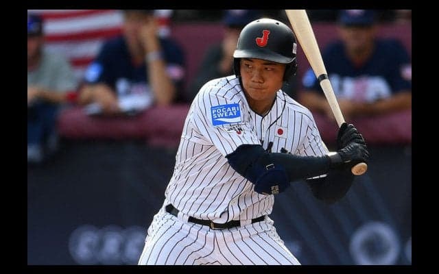 侍ジャパン、清宮の犠牲フライなどで初回2点先制！