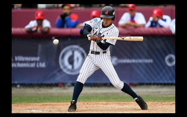 侍がキューバ撃破！　2年生小園が2番起用で躍動3安打2打点、清宮は決勝犠飛