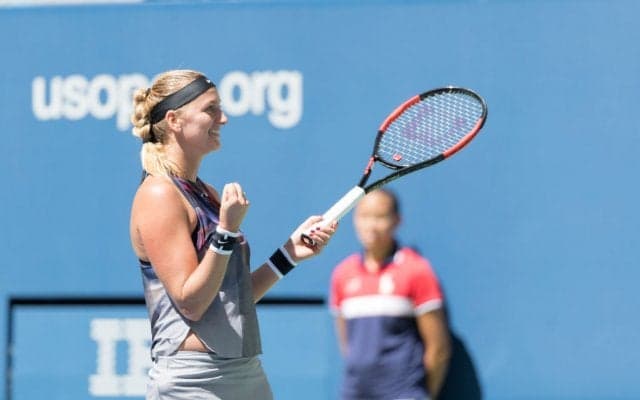 クビトバがウィンブルドン女王同士の対決に勝利し8強へ[全米オープン]